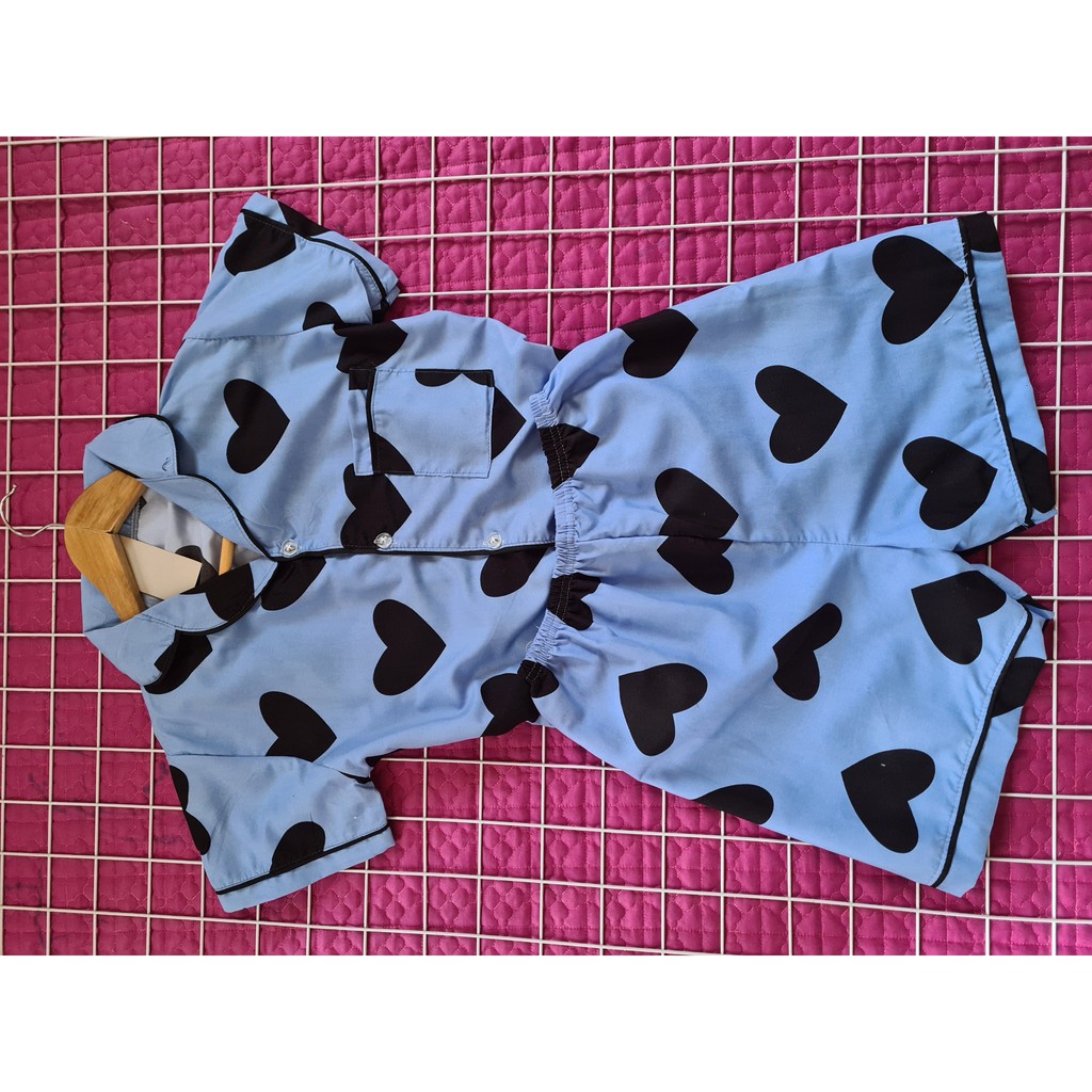 Bộ pijama mặc nhà nhiều họa tiết dễ thương freesize cho người dưới 55kg VN25