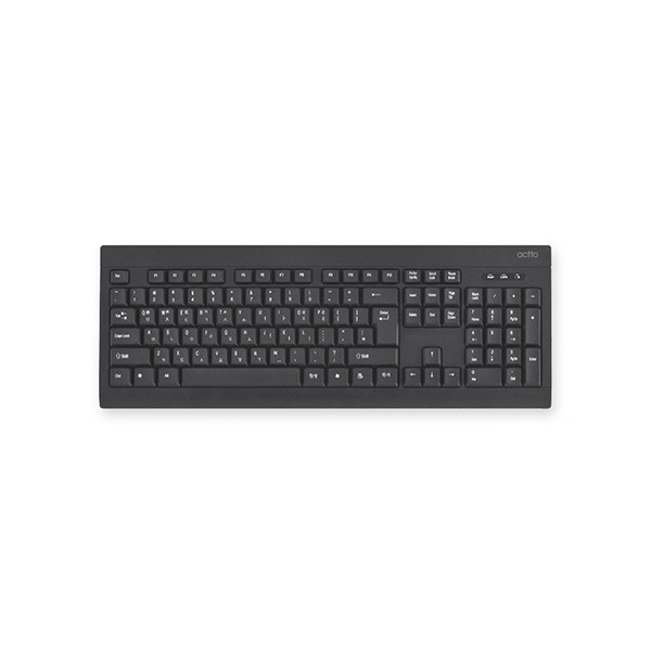 Combo bàn phím chuột không dây khoảng cách kết nối 8m - Wireless Keyboard + Mouse Combo Actto KMC-05 KOREA CHÍNH HÃNG