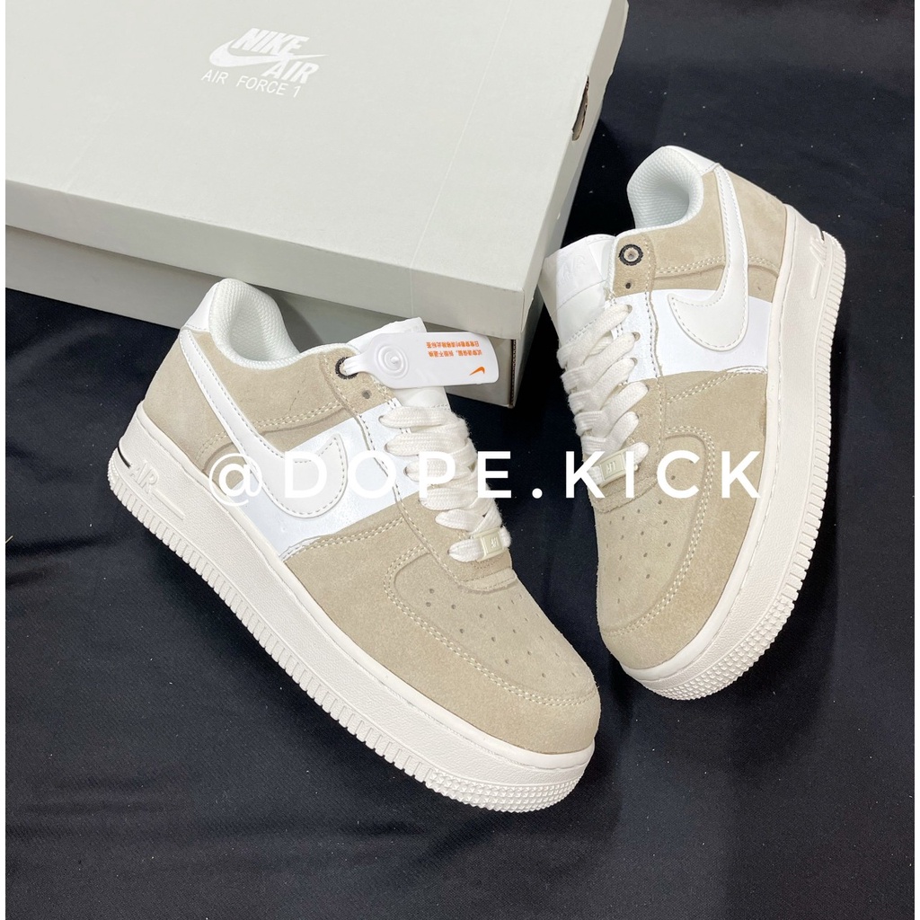 ⚡️FULL BOX⚡️Giầy Air Force one Af1 Ni-ke kem -
