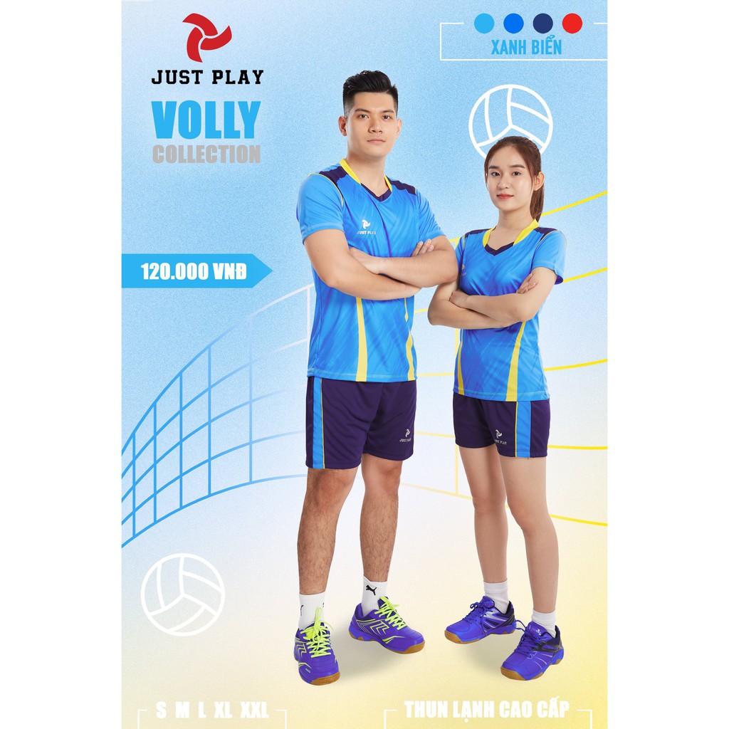 [MẪU ĐẸP] Quần áo bóng chuyền Nam Volly - Vải thun lạnh cao cấp