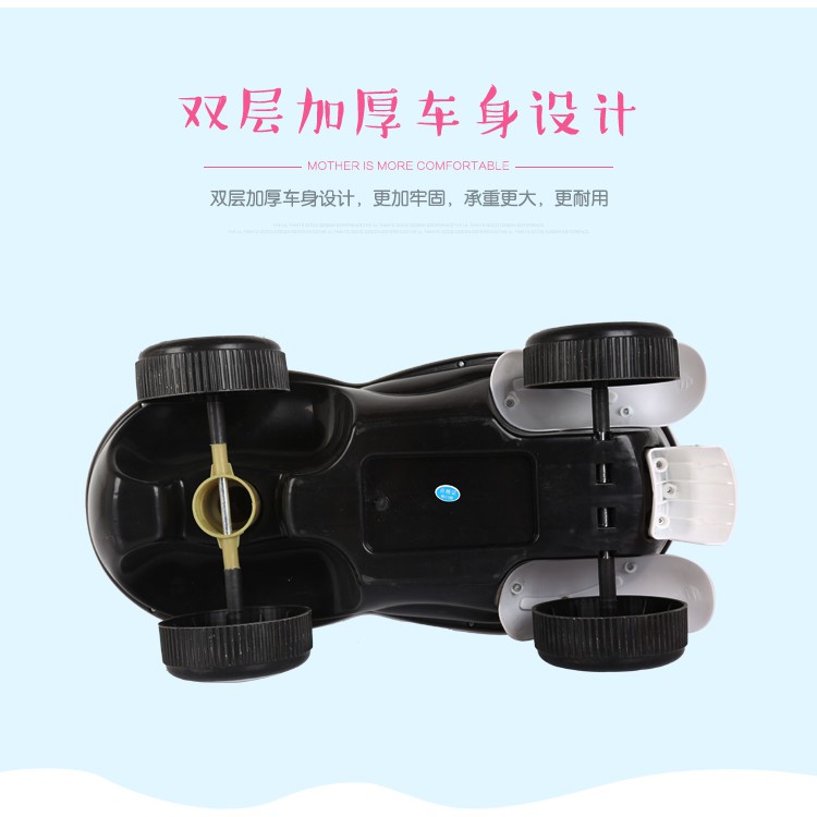 Xe chòi chân con vịt vàng, Xe chòi hình chú vịt có nhạc, có đèn led cho bé