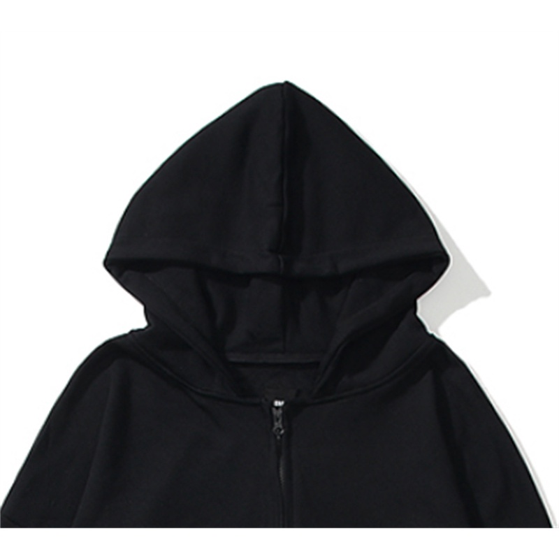 Áo khoác bóng chày tay dài khóa kéo thời trang nam nữ