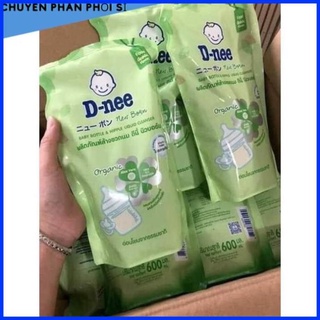 Combo 3 túi 600 ml dnee organic rửa bình sữa thái lan