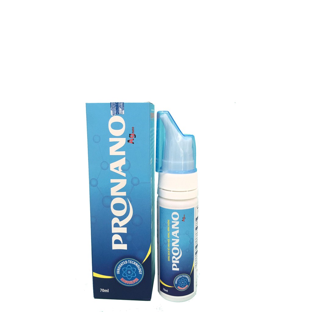 Dung dịch Vệ sinh mũi họng răng miệng PRONANO - 70ml