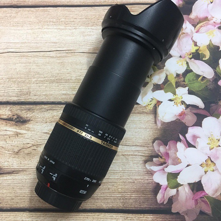 Ống kính Tamron 18-270 VC đời II cho Canon crop