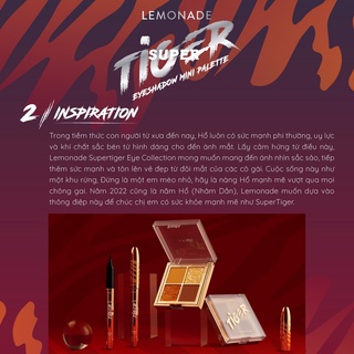 Bảng phấn mắt LEMONADE SUPERTIGER EYESHADOW MINI PALETTE