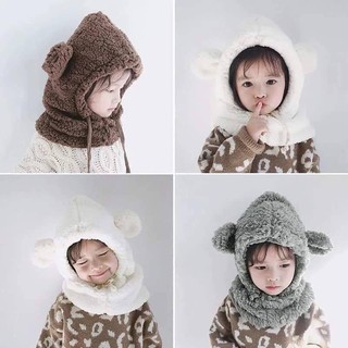 Mũ lông cừu 2 màu