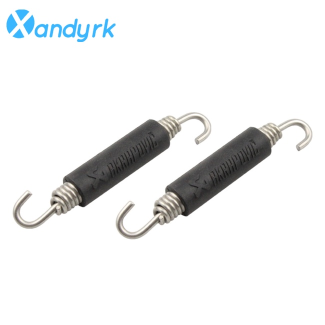 Bộ 2 Móc Lò Xo Bằng Thép Không Gỉ Cho Ống Pô Xe Mô Tô
