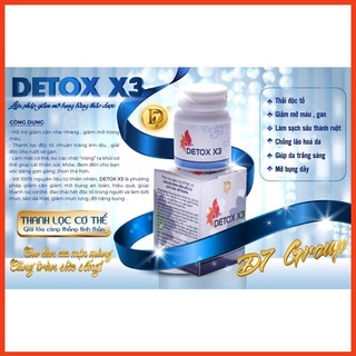 Detox x3 giảm mỡ bụng cực nhanh hiệu quả !