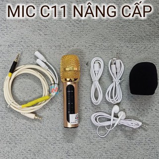 Mic thu âm live stream c11