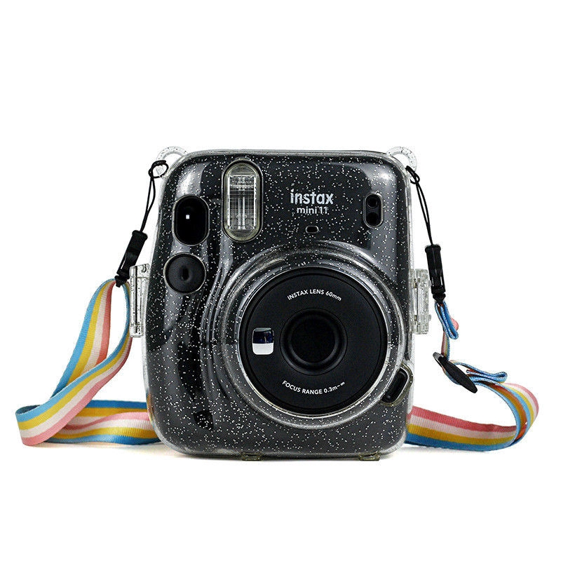 YIFILM Vỏ Trong Suốt Bảo Vệ Máy Ảnh Fuji Fujifilm Instax Polaroid Mini11 Mini 11