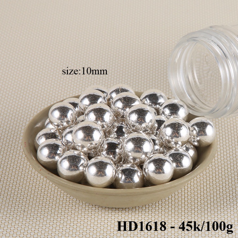 100 gr bi đường vàng bạc -[FREESHIP] Phụ kiện trang trí bánh kem