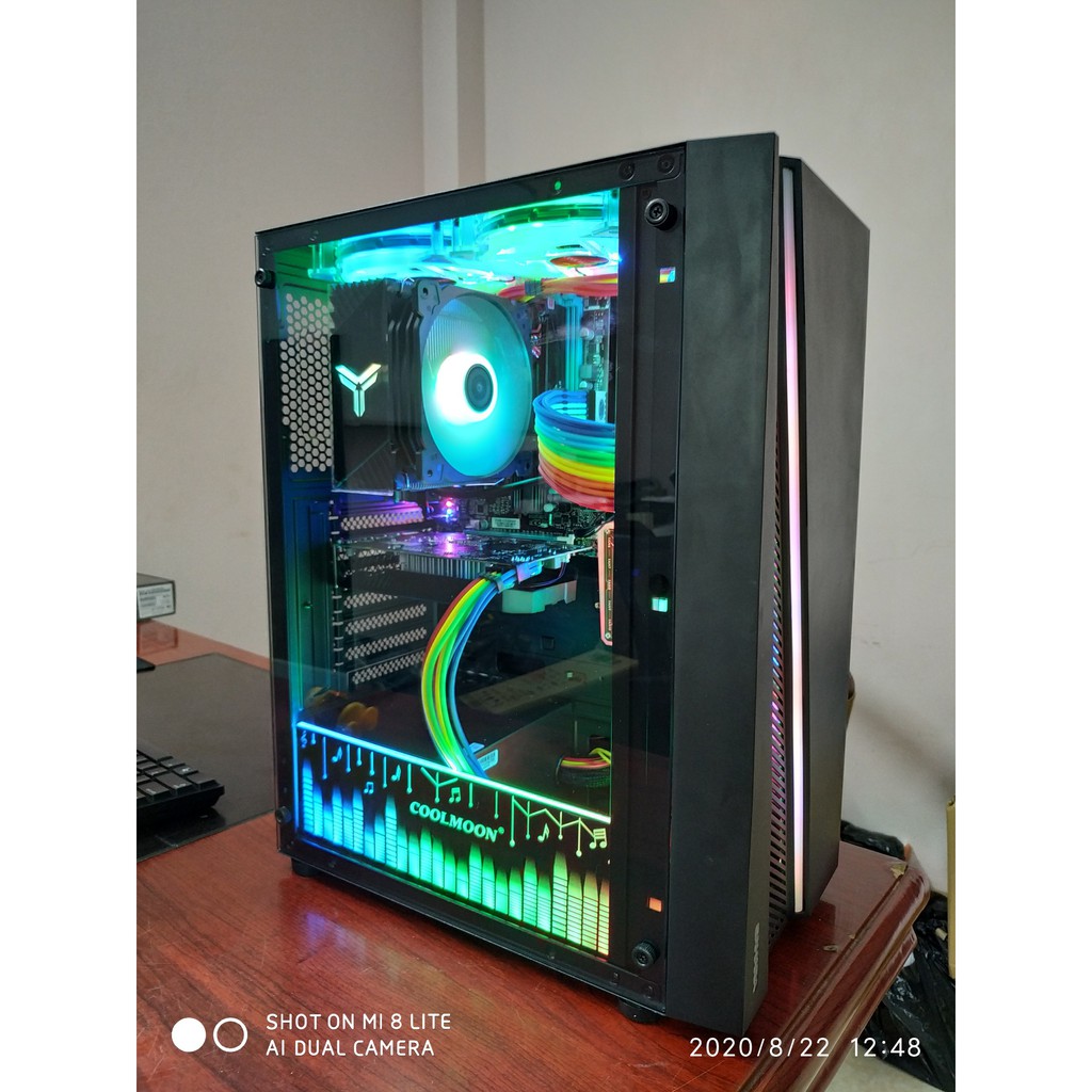 Quạt fan led RGB cho Case thùng máy đồng bộ hub