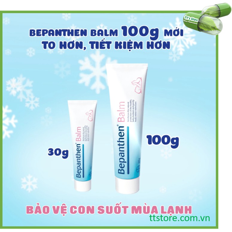 Kem chống hăm tã, dịu nhẹ làn da cho bé BEPANTHEN BALM [30g/ 100g]  [Bepanthen, pebanthen]