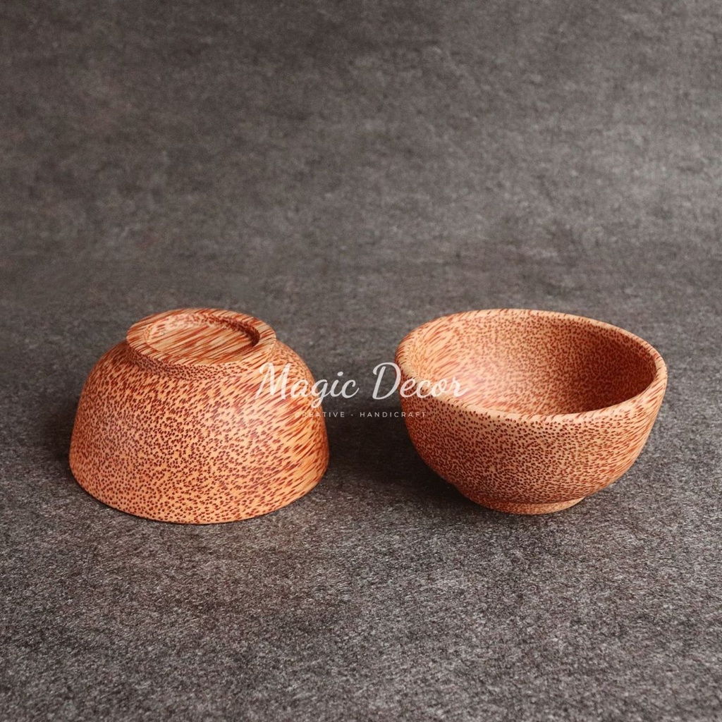 Chén bát đựng gia vị, decor chụp ảnh bằng gỗ dừa cao cấp
