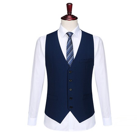 Áo Gile nam Xanh Cổ Vịt - GL203