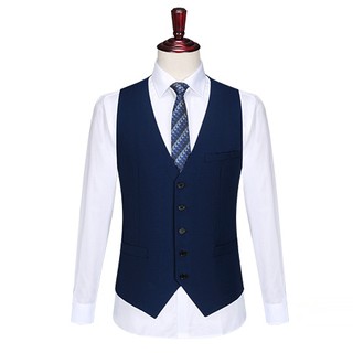 Áo Gile nam Xanh Cổ Vịt - GL203