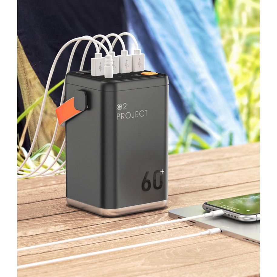 BioStore - Trạm Sạc dự phòng PROJECT 60+ 60.000mAh 36w