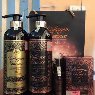 ( Cả cặp ) Dầu gội & xả Collagen essence Yody