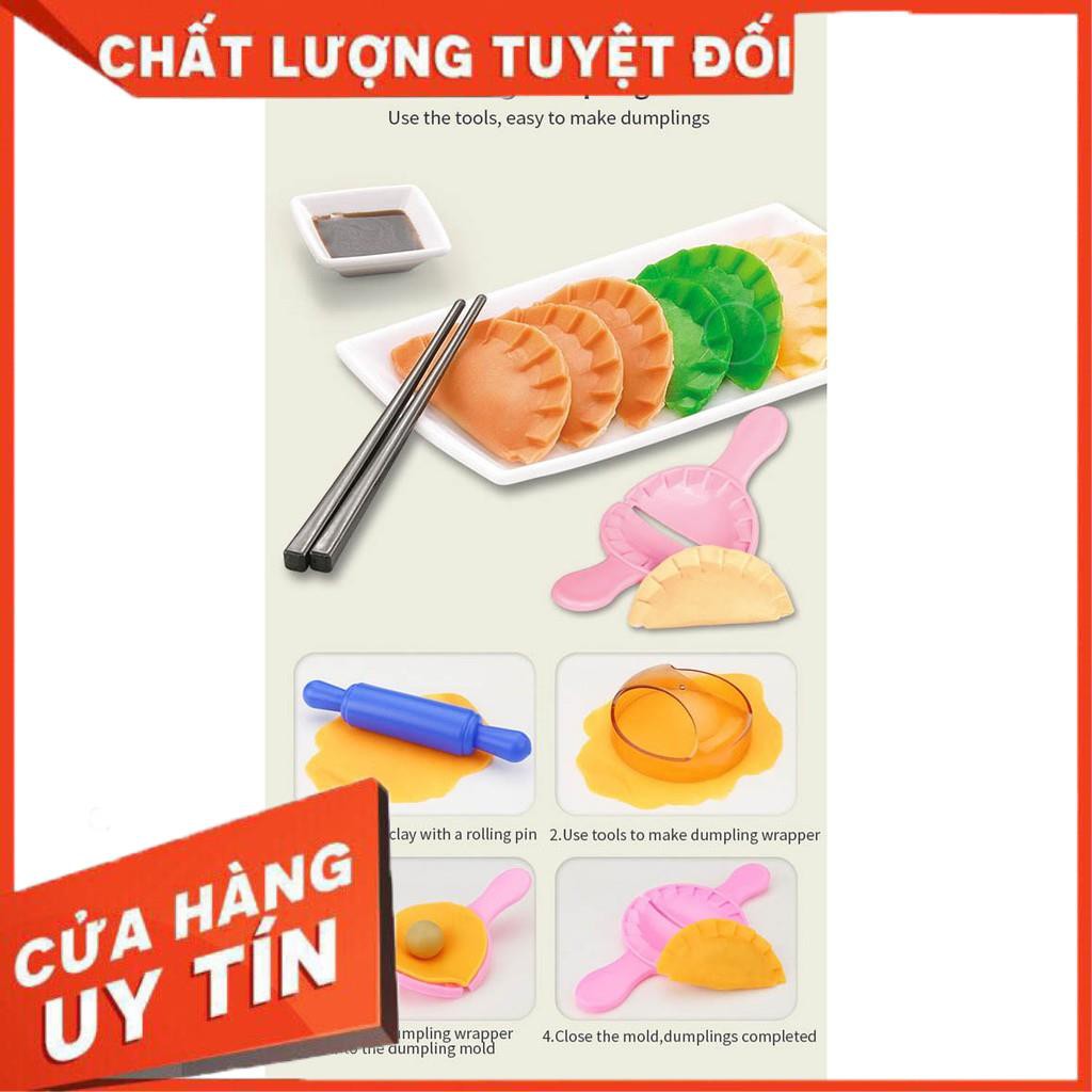 [XẢ KHO+FREE SHIP] Bộ đồ chơi Đất nặn có máy làm bún, làm mỳ cho bé