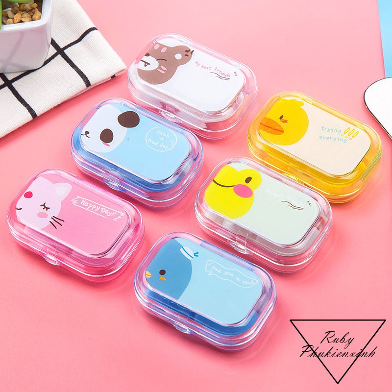 Hộp Đựng Lens Hình Thú- HL2 | BigBuy360 - bigbuy360.vn
