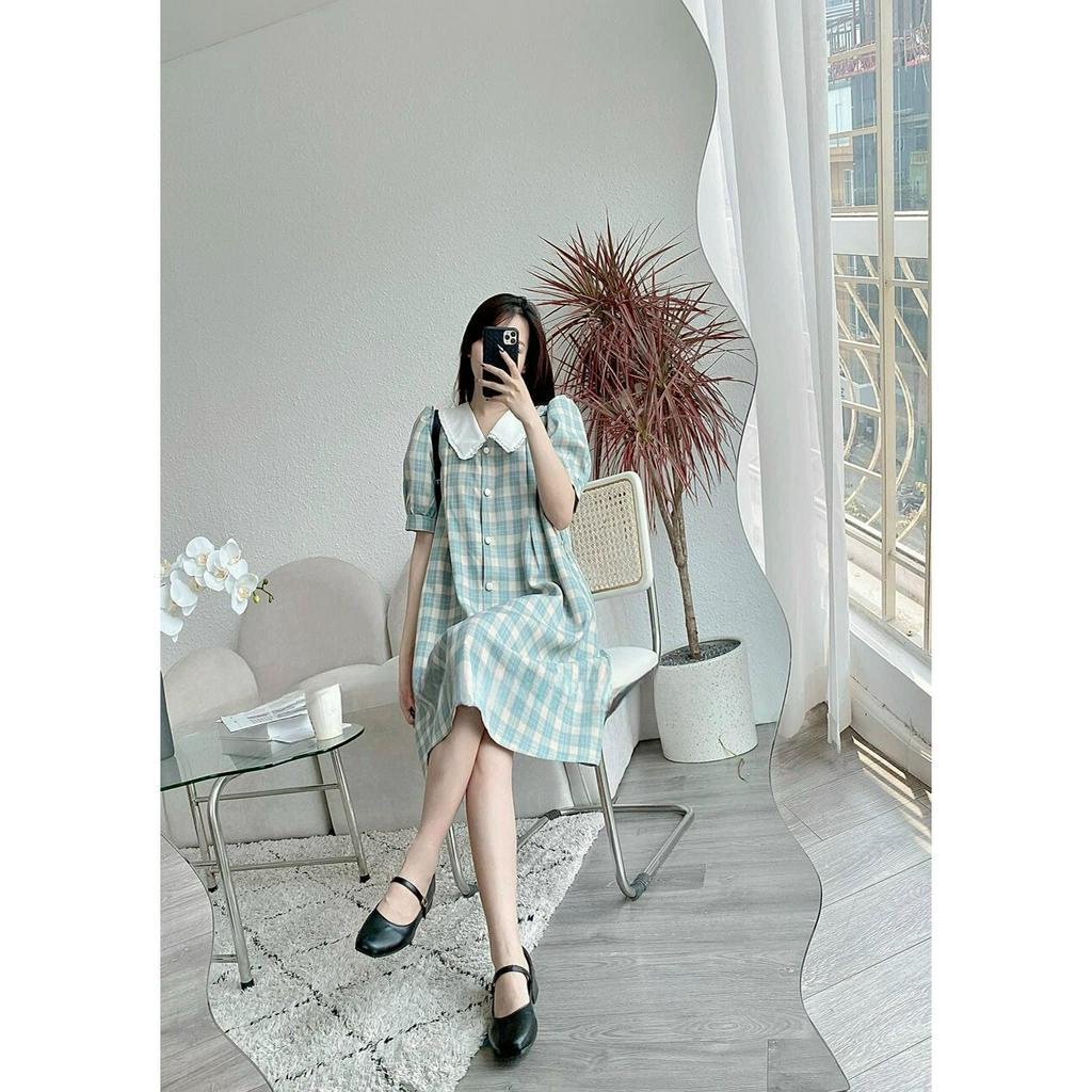 Váy bầu thiết kế công sở đẹp Aidenshop đầm bầu mùa hè