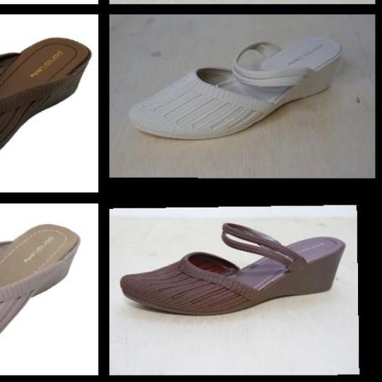 ○ Giày sandal đế xuồng bằng nhựa nhiều màu cho nữ ✪
