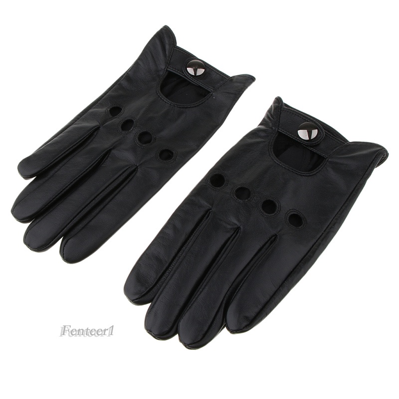 Găng tay da có thể dùng màn hình cảm ứng phong cách retro cho nam tùy chọn kích thước