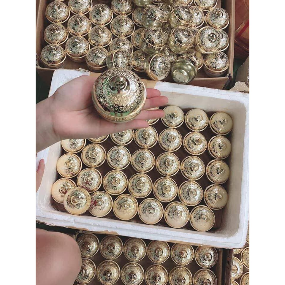 Gia công 10 hủ kem đ0ng y tái tạo, kem đen 68 vị theo yêu cầu mẫu hủ 20g
