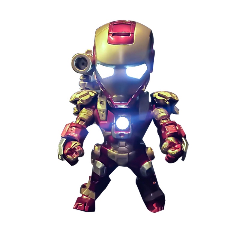 Kẹp Khuếch Tán Nước Hoa Gắn Điều Hòa Xe Hơi Hình Iron Man Độc Đáo