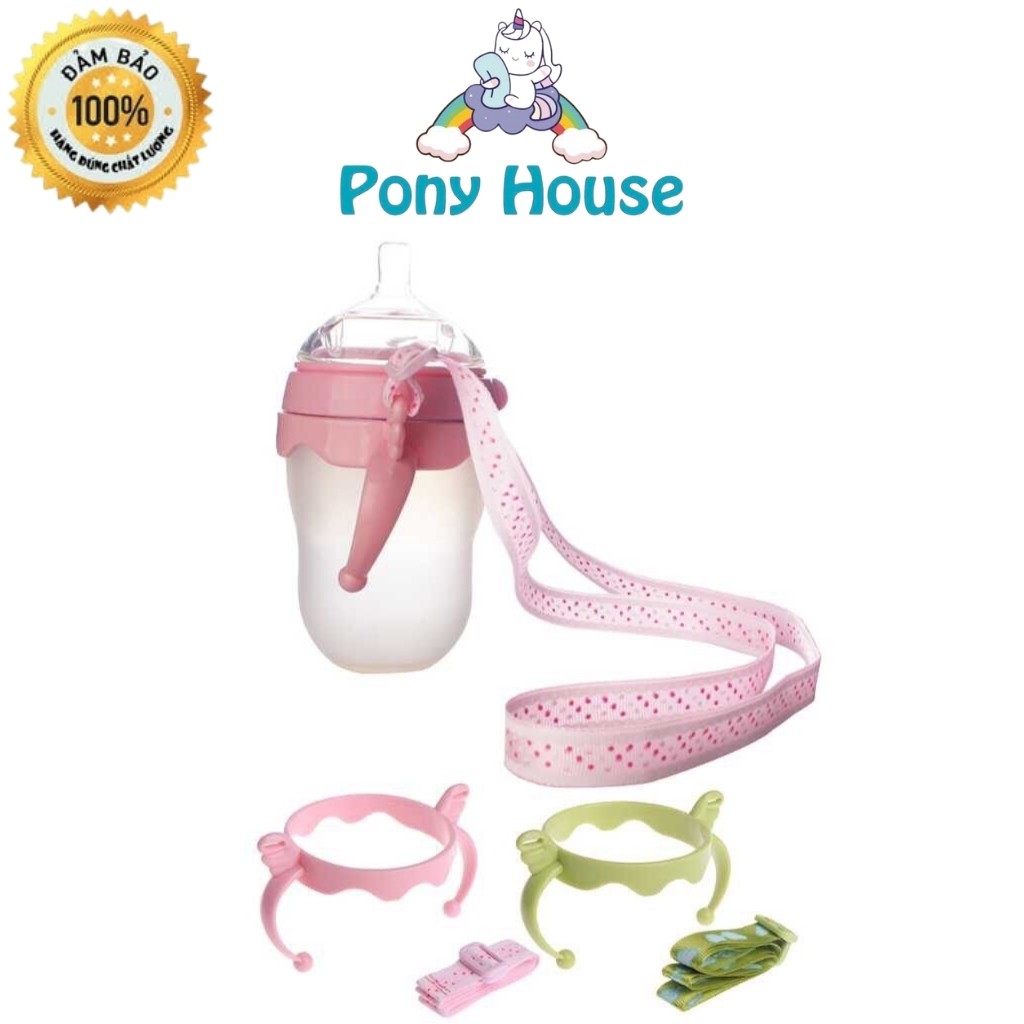 Tay Cầm Gắn Bình Sữa Comotomo Tiện Lợi Cho Bé