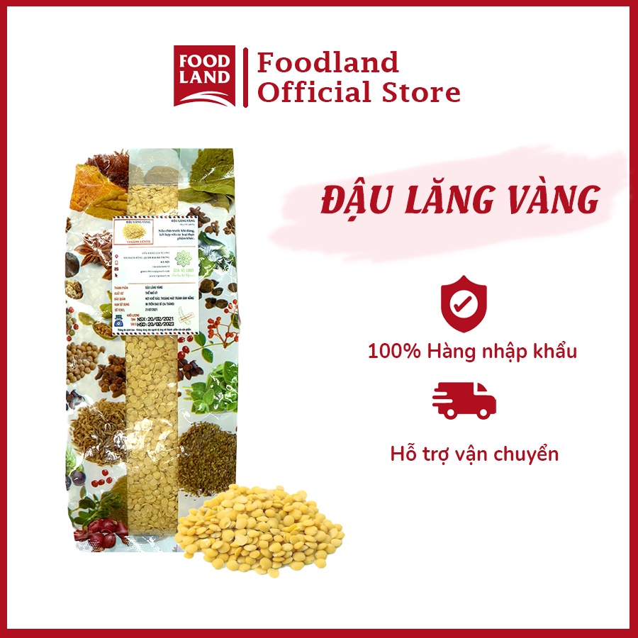 Đậu lăng vàng - Yellow Lentil Enko, Hàng nhập khẩu