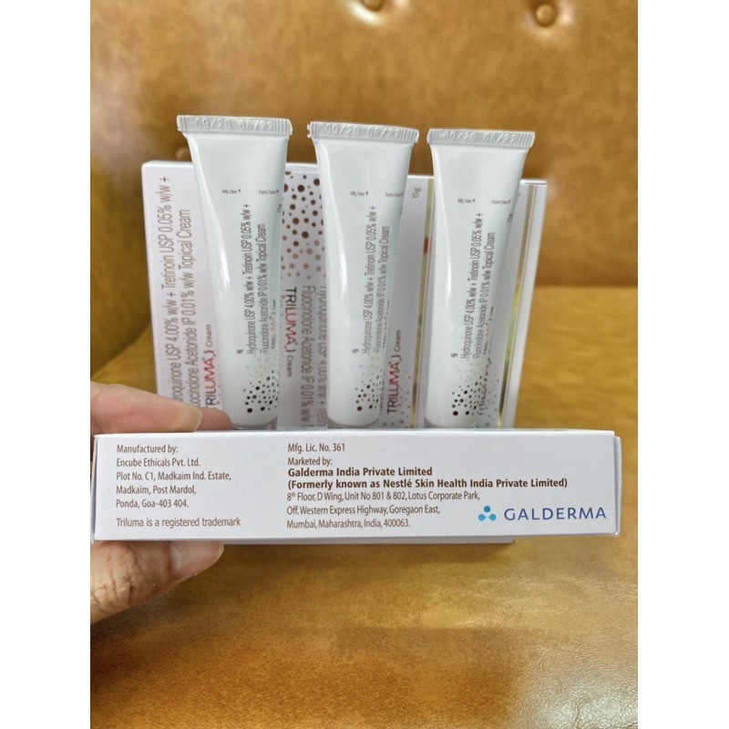 kem trắng da , loại bỏ mụn, nám , tàn nhang Triluma 15g. | BigBuy360 - bigbuy360.vn