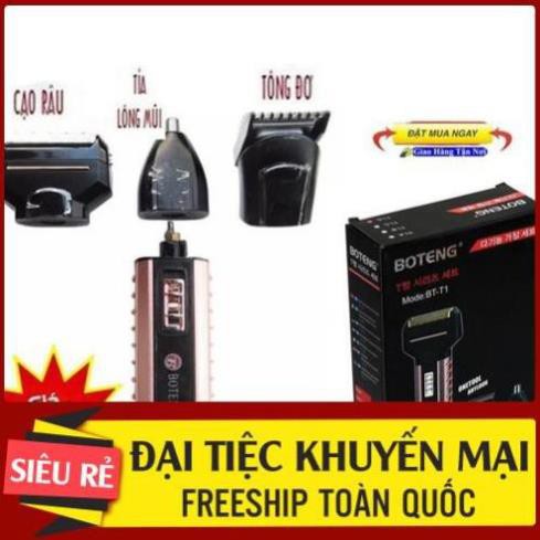 Máy cạo râu Boteng 3in1 tiện lợi giá si