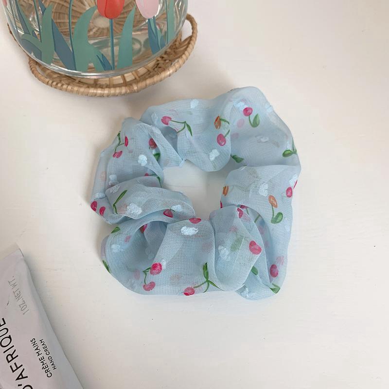 [Mã FASHIONCB231 hoàn tối đa 30K xu đơn 99K] Dây Buộc Tóc Co Dãn Hình Quả Cherry Xinh Xắn Cho Nữ | BigBuy360 - bigbuy360.vn