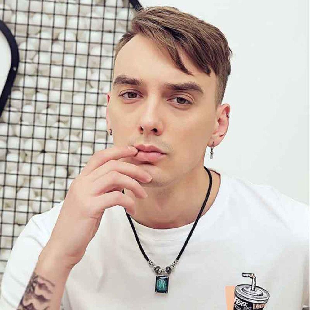 Vòng Cổ Choker Da PU Phối Mặt Hình 12 Cung Hoàng Đạo VANES1
