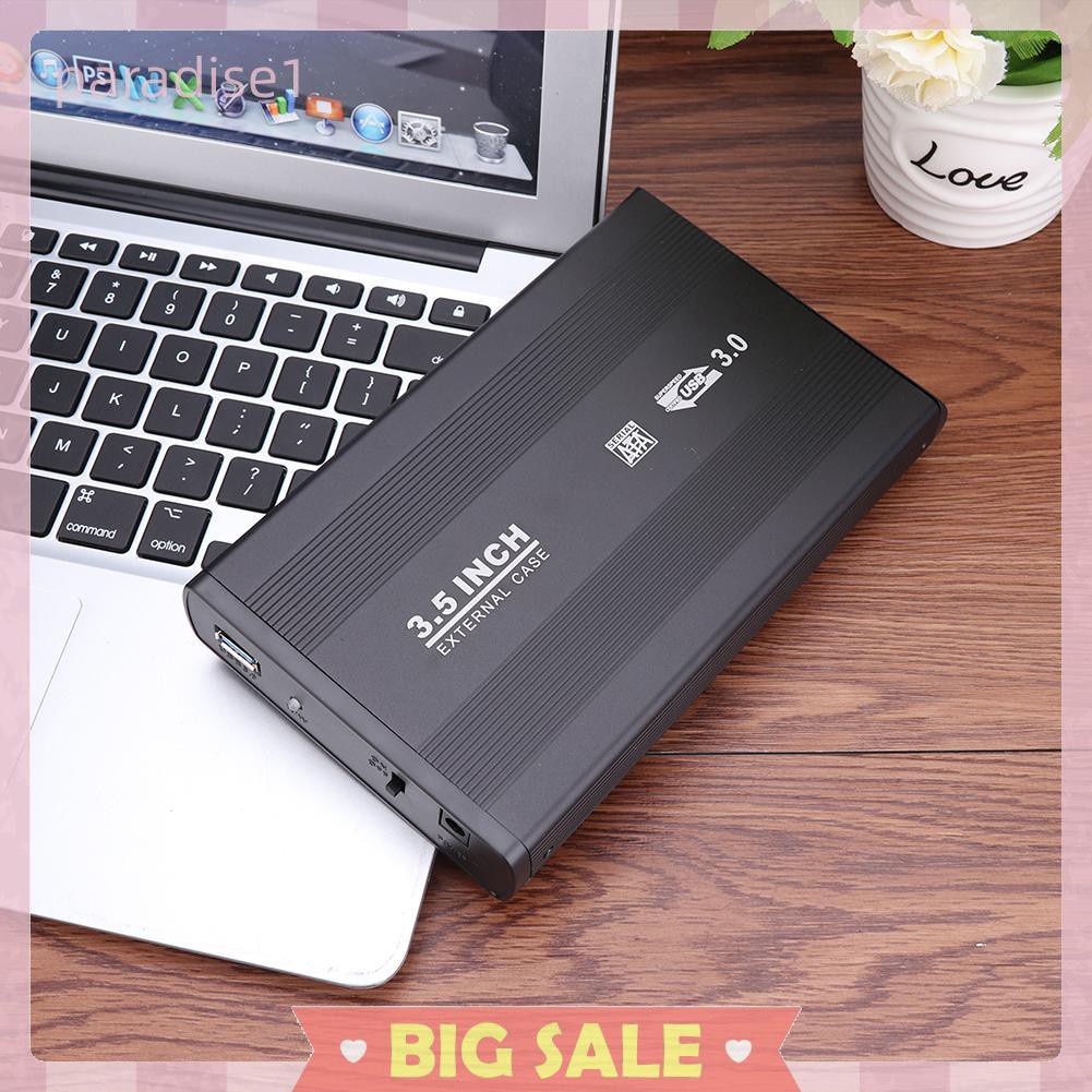 Hộp Đựng Ổ Cứng Ngoài 3.5 inch SATA HDD SSD USB3.0 / USB2.0 | BigBuy360 - bigbuy360.vn