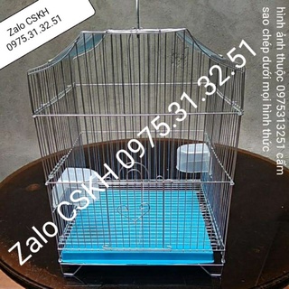 Lồng sáo vẹt yểng inox