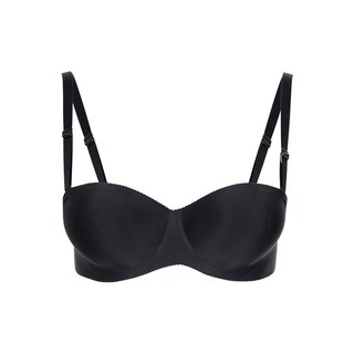 Viviane - Áo nâng ngực cup ngang không đường may - Guess My Favorite Color Push-up Bra - Đen