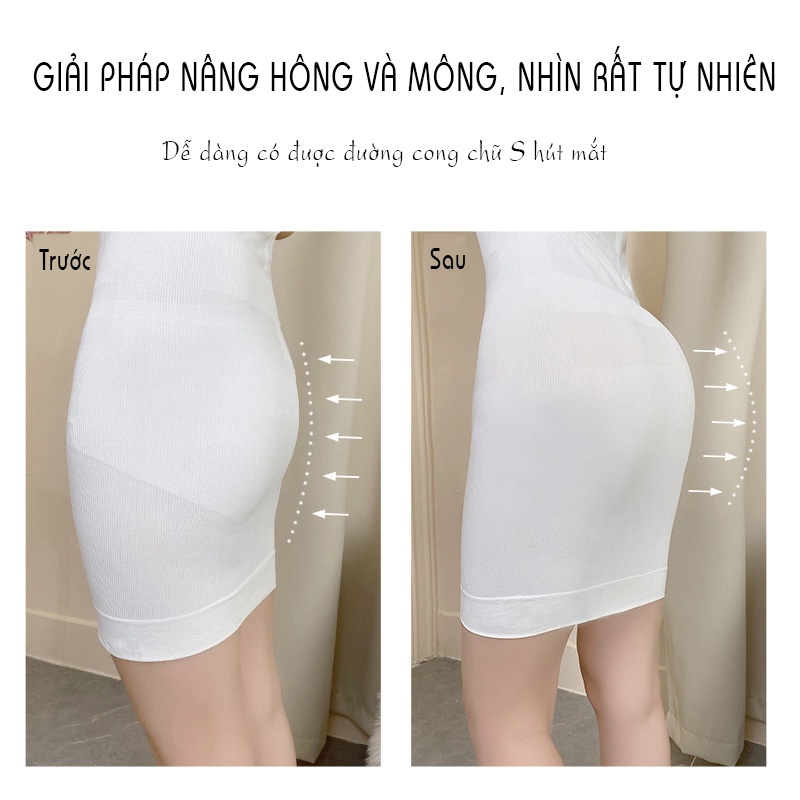 Quần Độn Mông Và Hông Mặc Trong Váy Vải Lưới Thoáng Mát Nâng Mông Định Hình D171