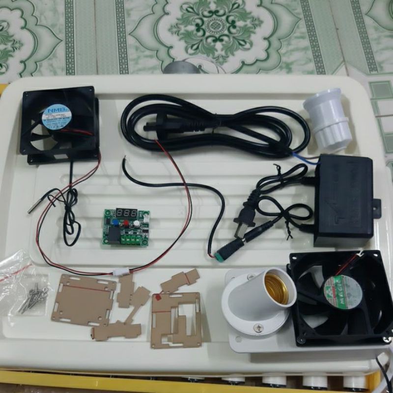 Máy ấp trứng tự làm tại nhà - combo 5 món