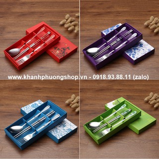 Bộ muỗng đũa văn phòng - bộ muỗng đũa văn phòng