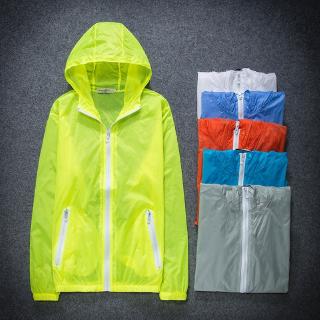 Áo khoác thể thao che nắng chống mưa gió siêu mỏng thoáng khí khô nhanh cho unisex