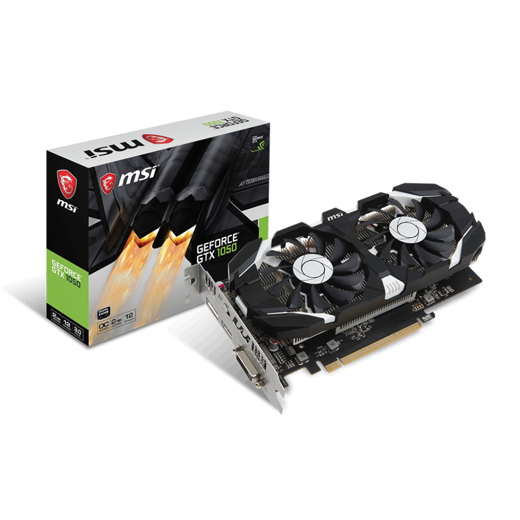 VGA Card màn hình MSI 2GB GTX1050 2GT OCV1- Hàng chính hãng | BigBuy360 - bigbuy360.vn
