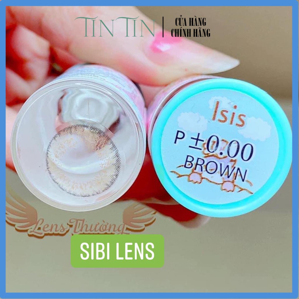 Lens isis Brown - Lens Chuẩn Thái  - Cam Kết Chính Hãng