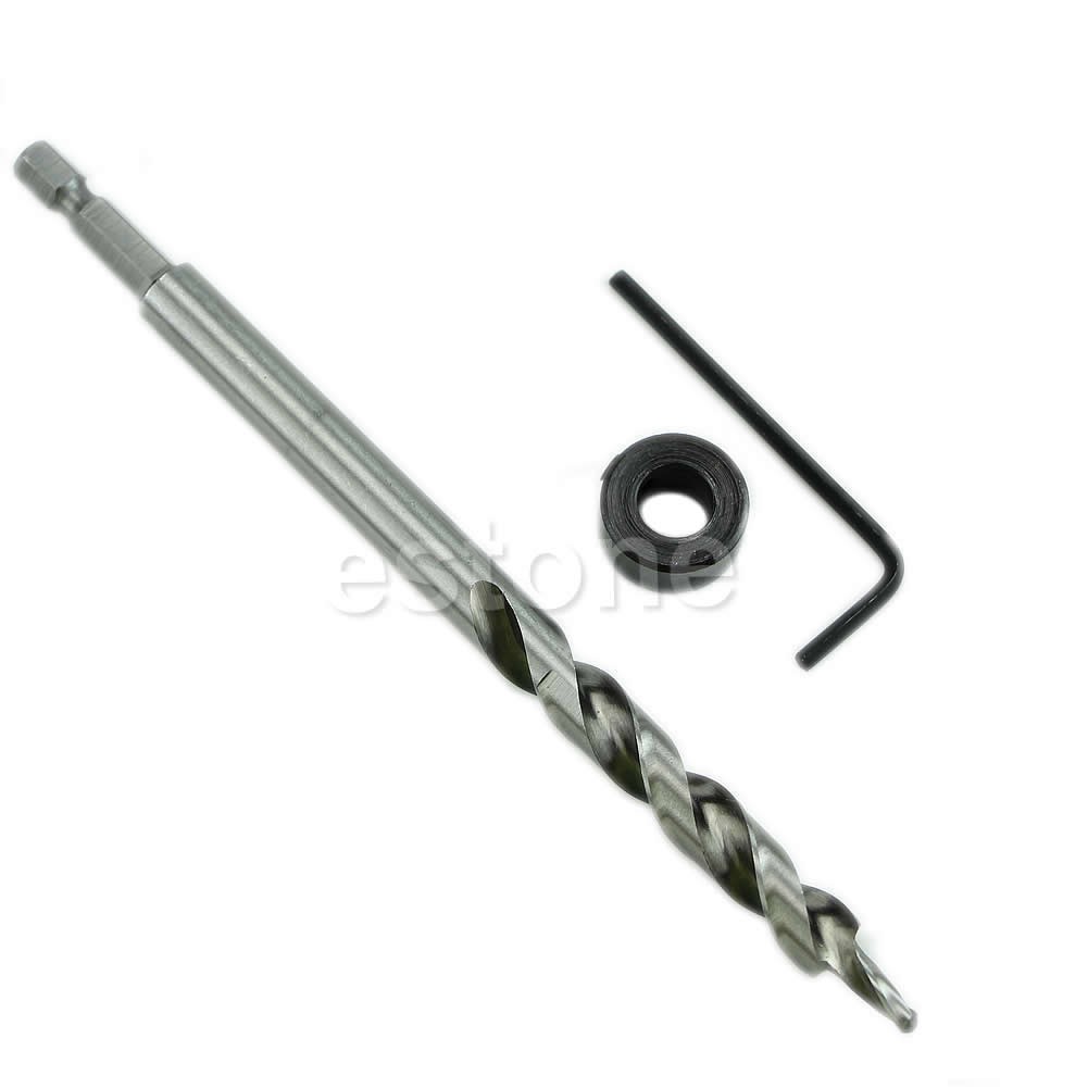 Set mũi khoan xoắn 1/4&quot; và phụ kiện chuyên dụng cho máy khoan bỏ túi Kreg