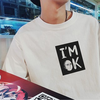 <SMLshop> ÁO THUN UNISEX BLACK SAITAMA
