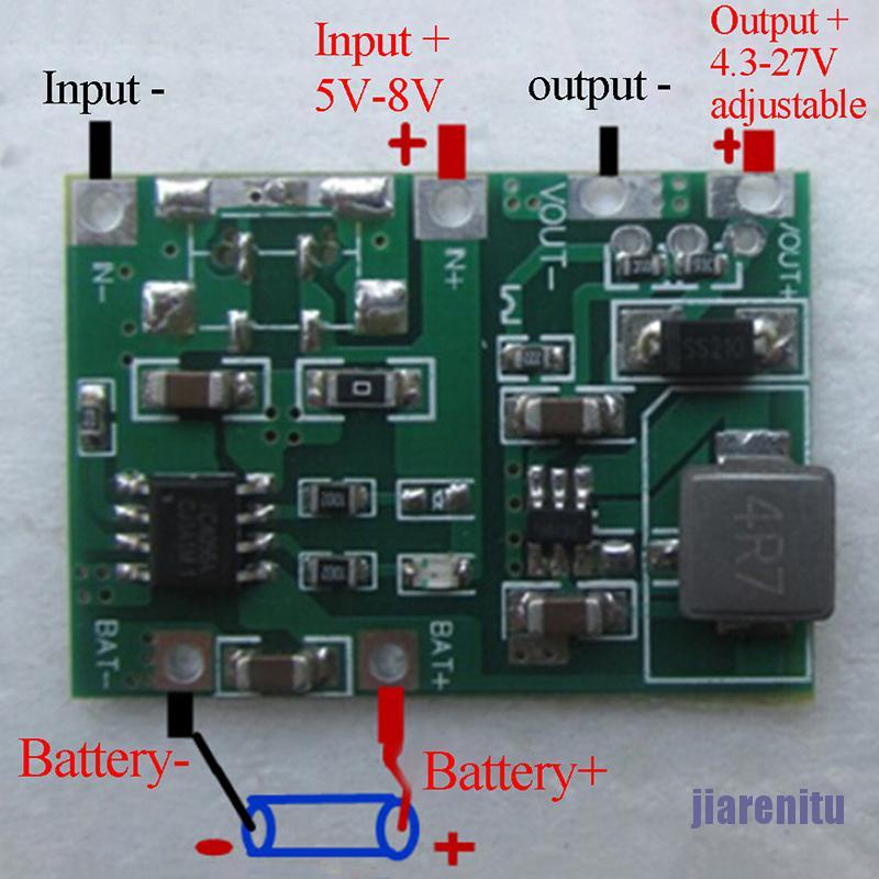 Mô Đun Sạc Pin Lithium Lipo 18650 3.7v 4.2v Sang 5v 9v 12v 24v