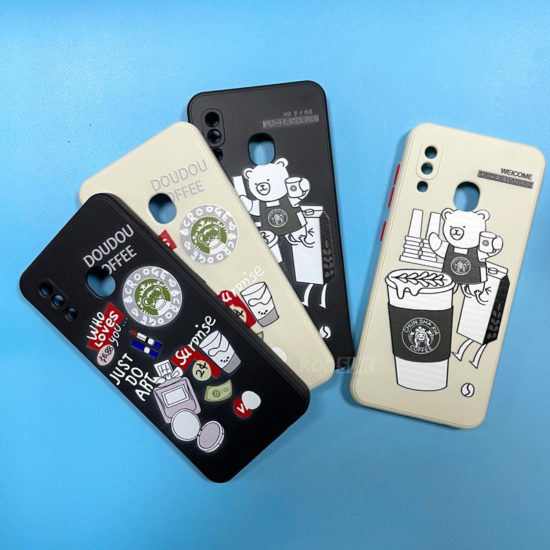 Ốp điện thoại KOOSUK silicon chủ đề hoạt hình cho Samsung Galaxy A50 A50S A30S A02 M02 A30 A20 M10S