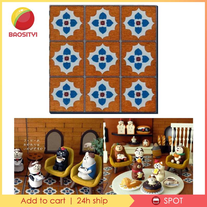 [Baosity1] Thảm Lót Sàn Nhà Búp Bê Tỉ Lệ 1 / 12